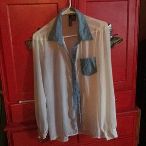 Nice, flirting blouse